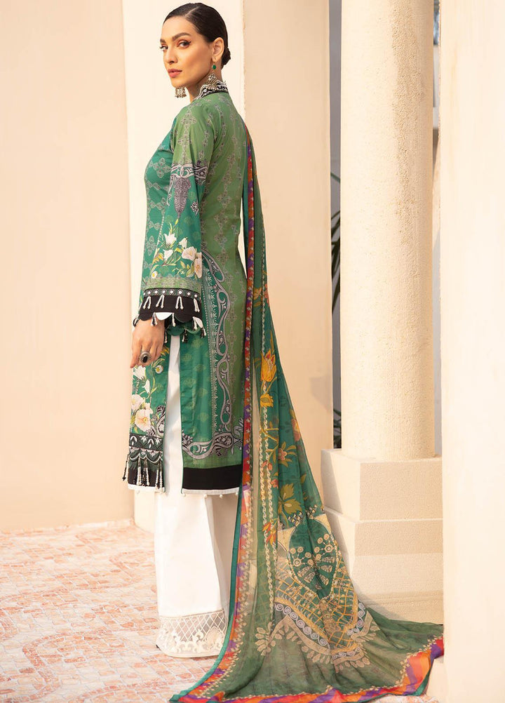 Gulaal Embroidered Lawn Suits Unstitched 3 Piece GL21L GL-07 Amani - Summer Collection