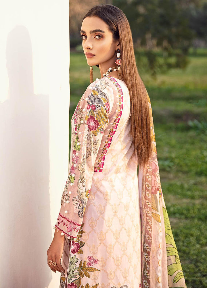 Gulaal Embroidered Lawn Suits Unstitched 3 Piece GL21L GL-10 Azaleah - Summer Collection