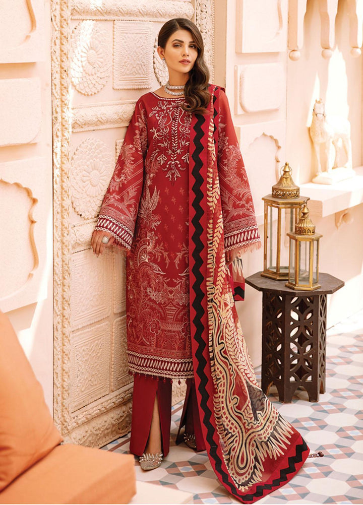 Gulaal Embroidered Lawn Suits Unstitched 3 Piece GL21-L2 03 Inaraa - Summer Collection