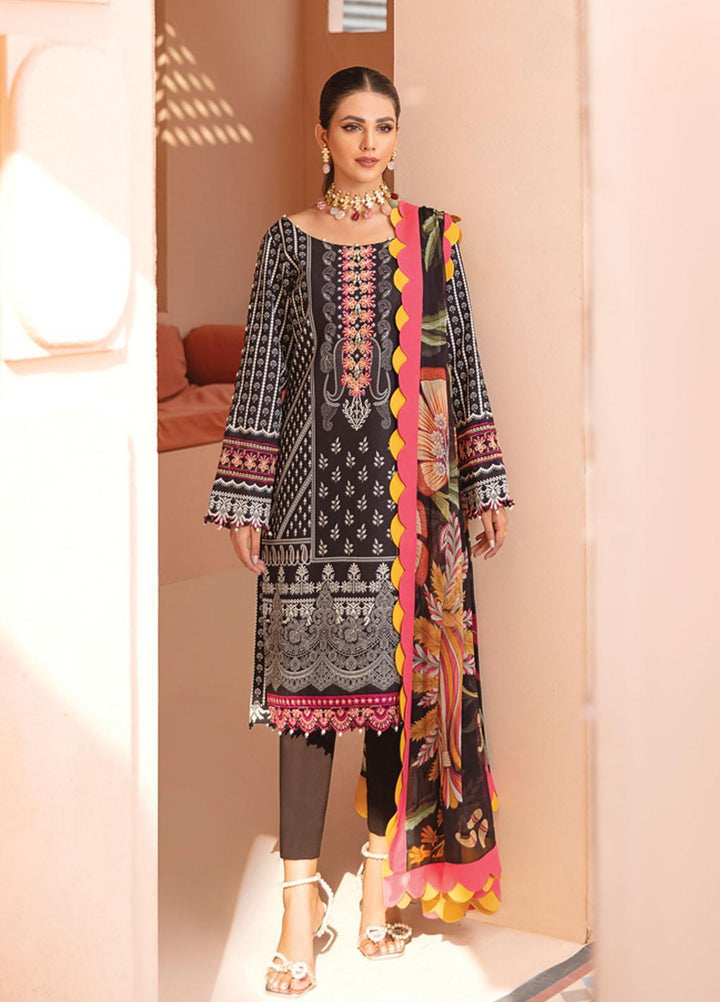 Gulaal Embroidered Lawn Suits Unstitched 3 Piece GL21-L2 05 Zemira - Summer Collection