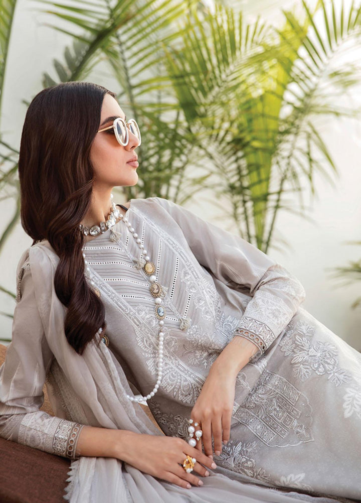 Gulaal Embroidered Lawn Suits Unstitched 3 Piece GL22L-1 AARNAV (04) - Summer Collection