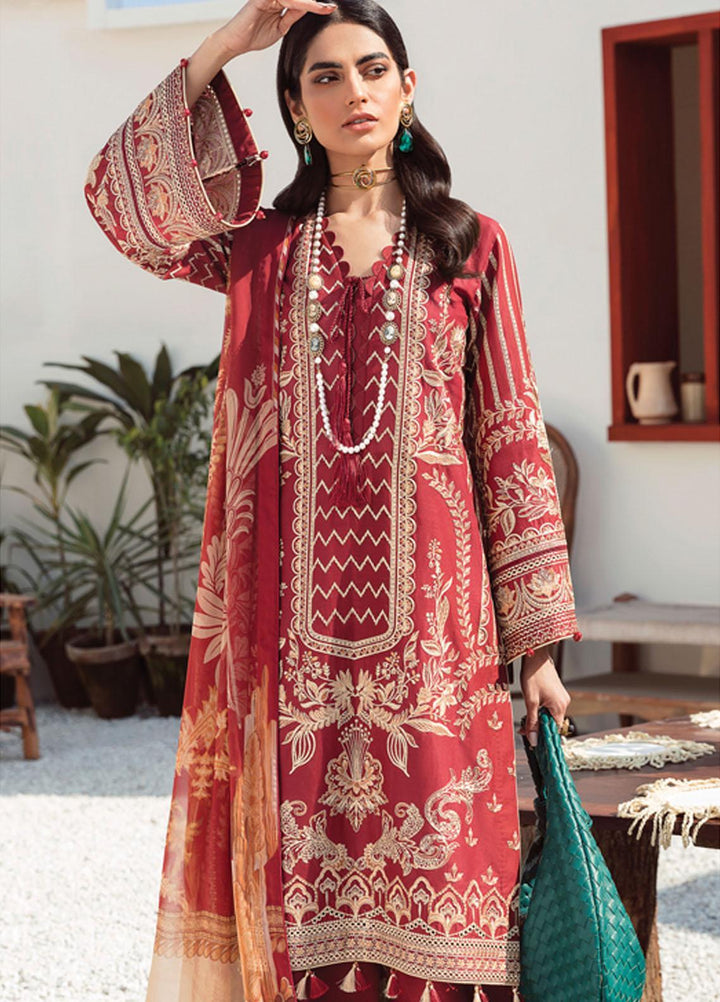 Gulaal Embroidered Lawn Suits Unstitched 3 Piece GL22L-1 ALESSA (07) - Summer Collection