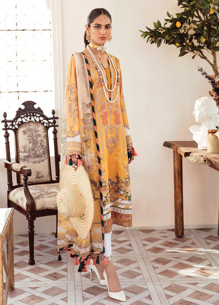Gulaal Embroidered Lawn Suits Unstitched 3 Piece GL22L-1 IDALIA (10) - Summer Collection