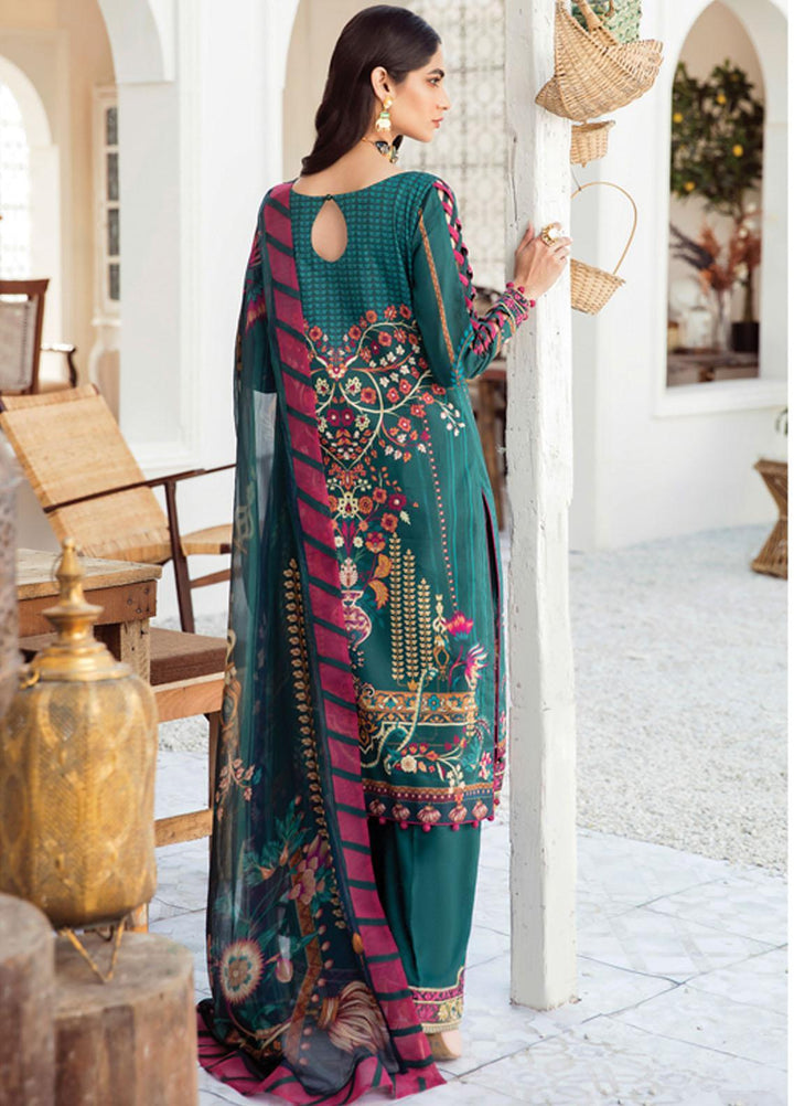 Gulaal Embroidered Lawn Suits Unstitched 3 Piece GL22L-1 JADE (01) - Summer Collection