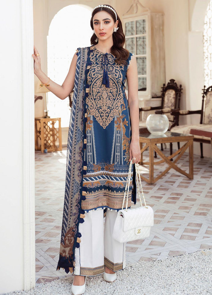 Gulaal Embroidered Lawn Suits Unstitched 3 Piece GL22L-1 MINERVA (03) - Summer Collection