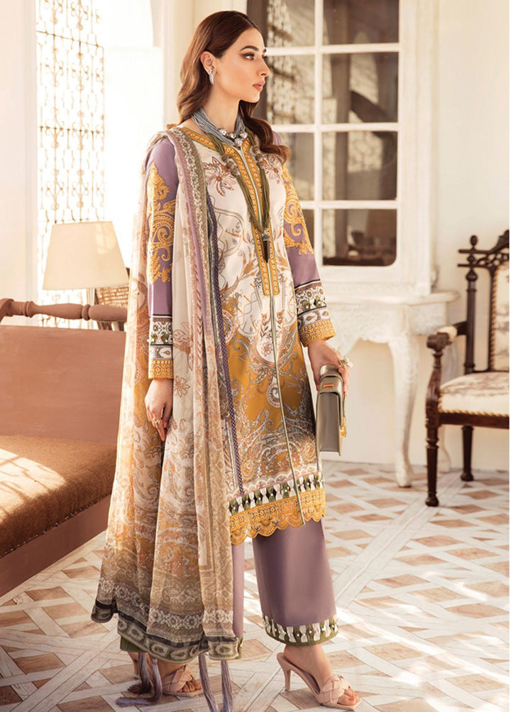 Gulaal Embroidered Lawn Suits Unstitched 3 Piece GL22L-1 SERAPHINA (08) - Summer Collection
