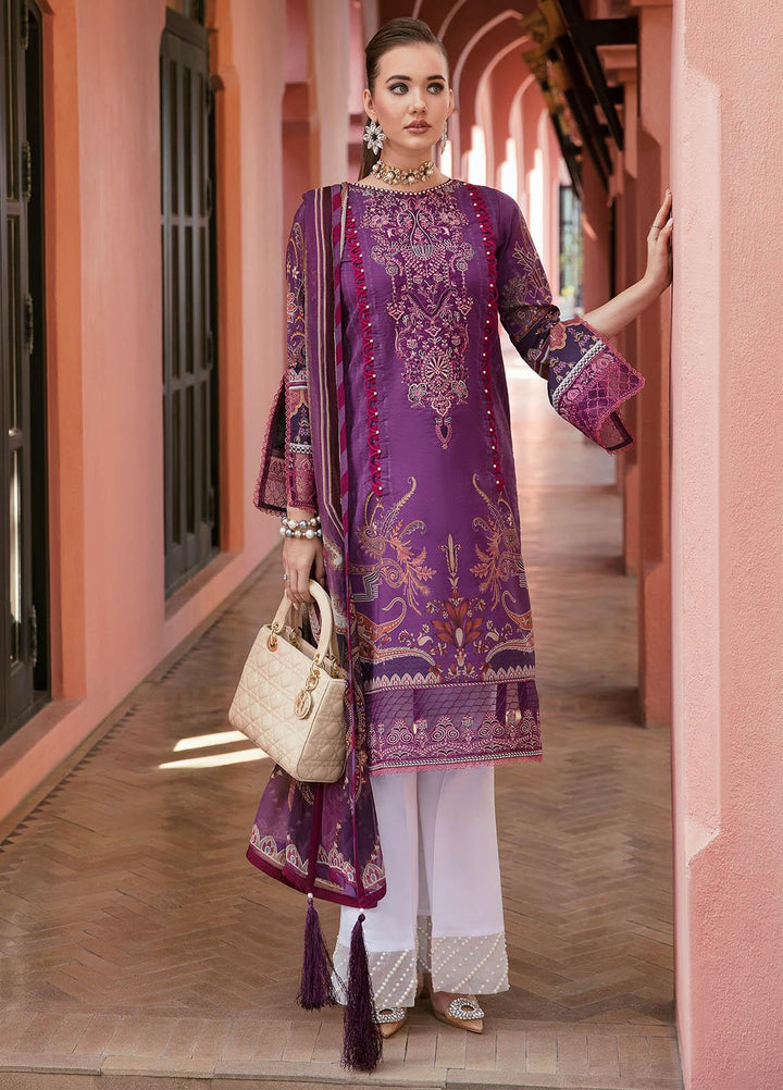 Gulaal Embroidered Lawn Suits Unstitched 3 Piece GL23L 01 Aarish - Summer Collection