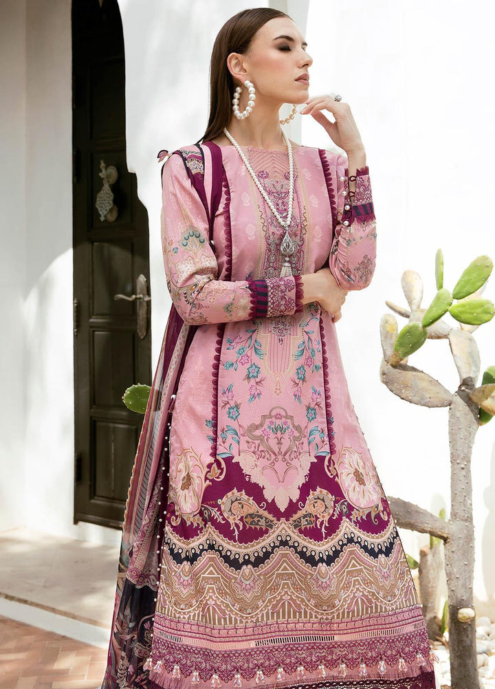 Gulaal Embroidered Lawn Suits Unstitched 3 Piece GL23L 02 Eshaal - Summer Collection