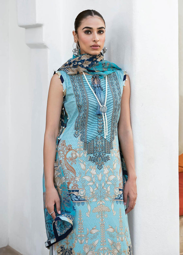 Gulaal Embroidered Lawn Suits Unstitched 3 Piece GL23L 03 Sasha - Summer Collection