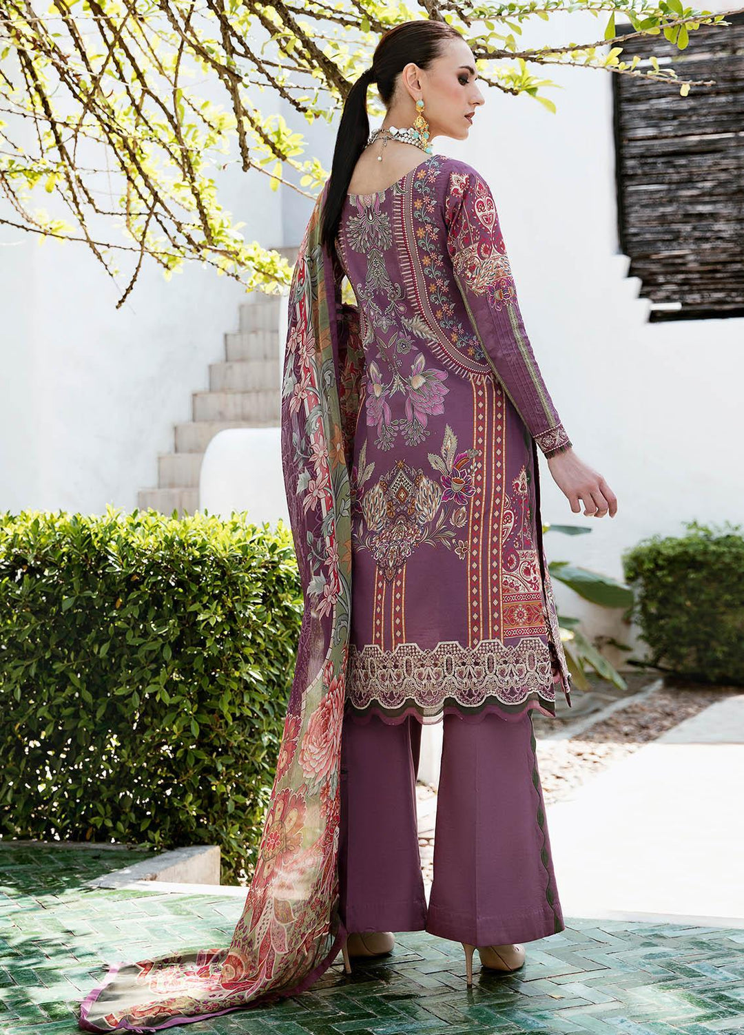 Gulaal Embroidered Lawn Suits Unstitched 3 Piece GL23L 04 Arya - Summer Collection