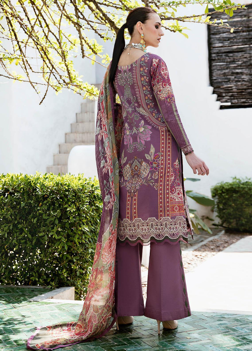 Gulaal Embroidered Lawn Suits Unstitched 3 Piece GL23L 04 Arya - Summer Collection