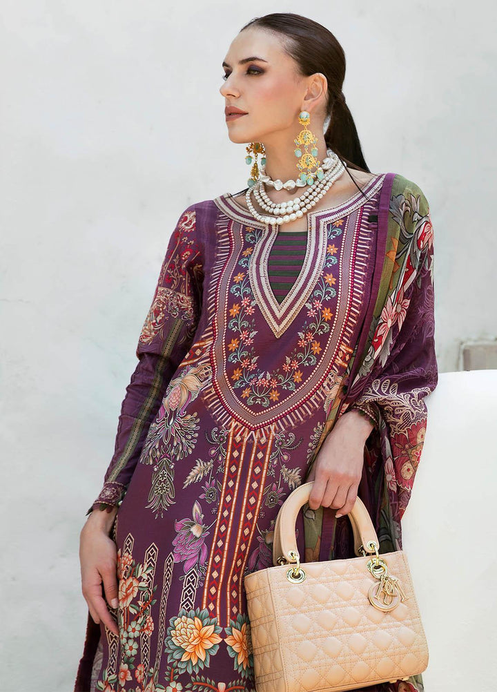 Gulaal Embroidered Lawn Suits Unstitched 3 Piece GL23L 04 Arya - Summer Collection