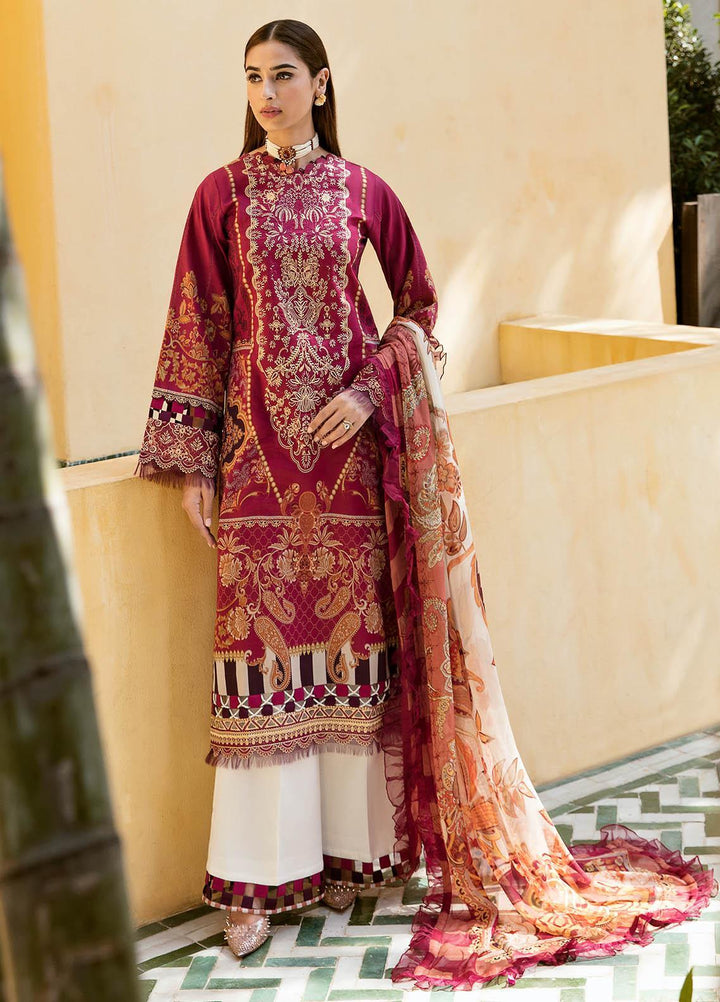 Gulaal Embroidered Lawn Suits Unstitched 3 Piece GL23L 05 Taaliah - Summer Collection
