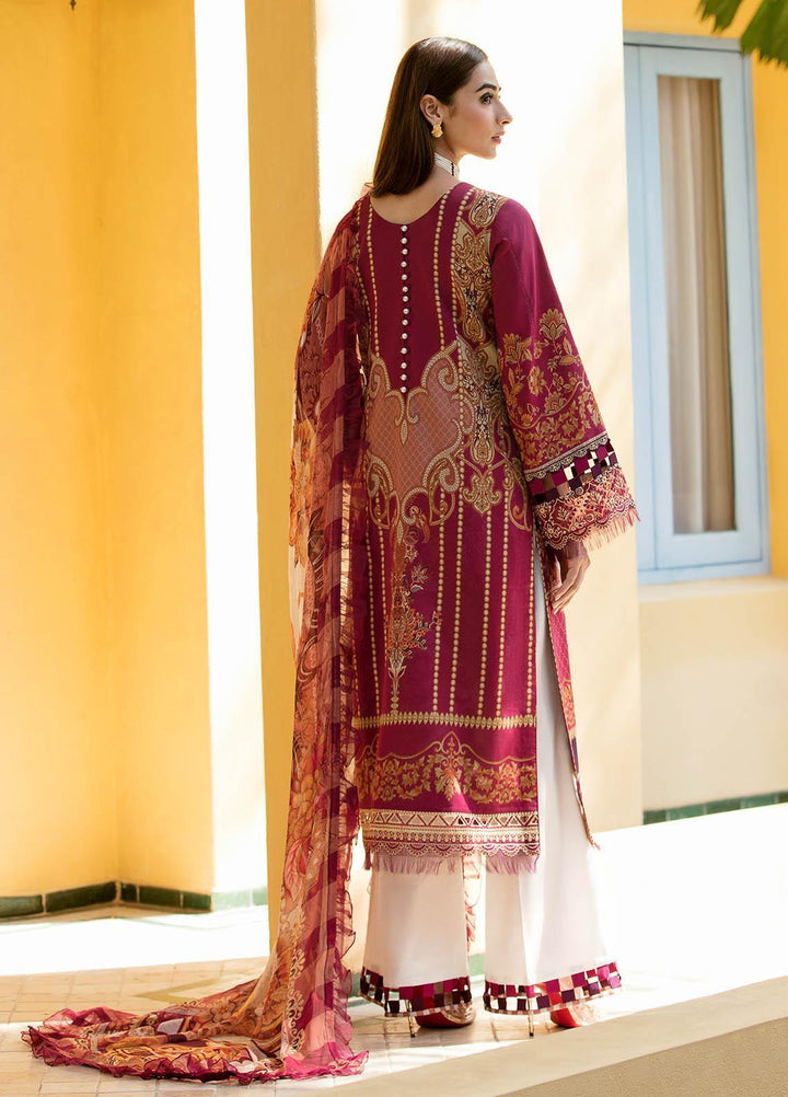 Gulaal Embroidered Lawn Suits Unstitched 3 Piece GL23L 05 Taaliah - Summer Collection
