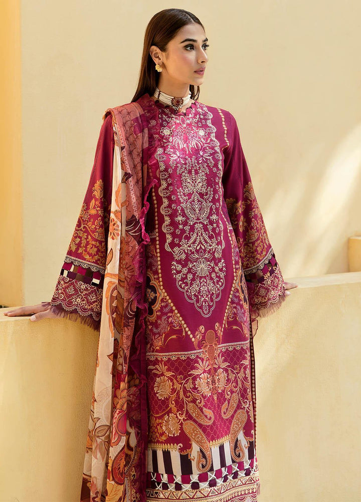 Gulaal Embroidered Lawn Suits Unstitched 3 Piece GL23L 05 Taaliah - Summer Collection