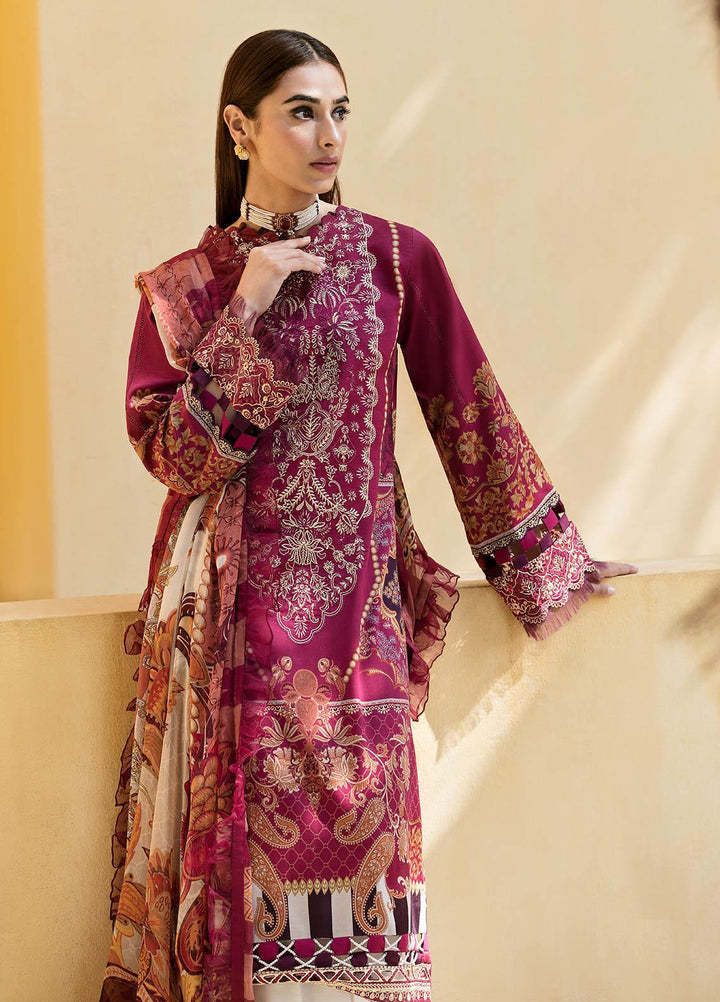 Gulaal Embroidered Lawn Suits Unstitched 3 Piece GL23L 05 Taaliah - Summer Collection