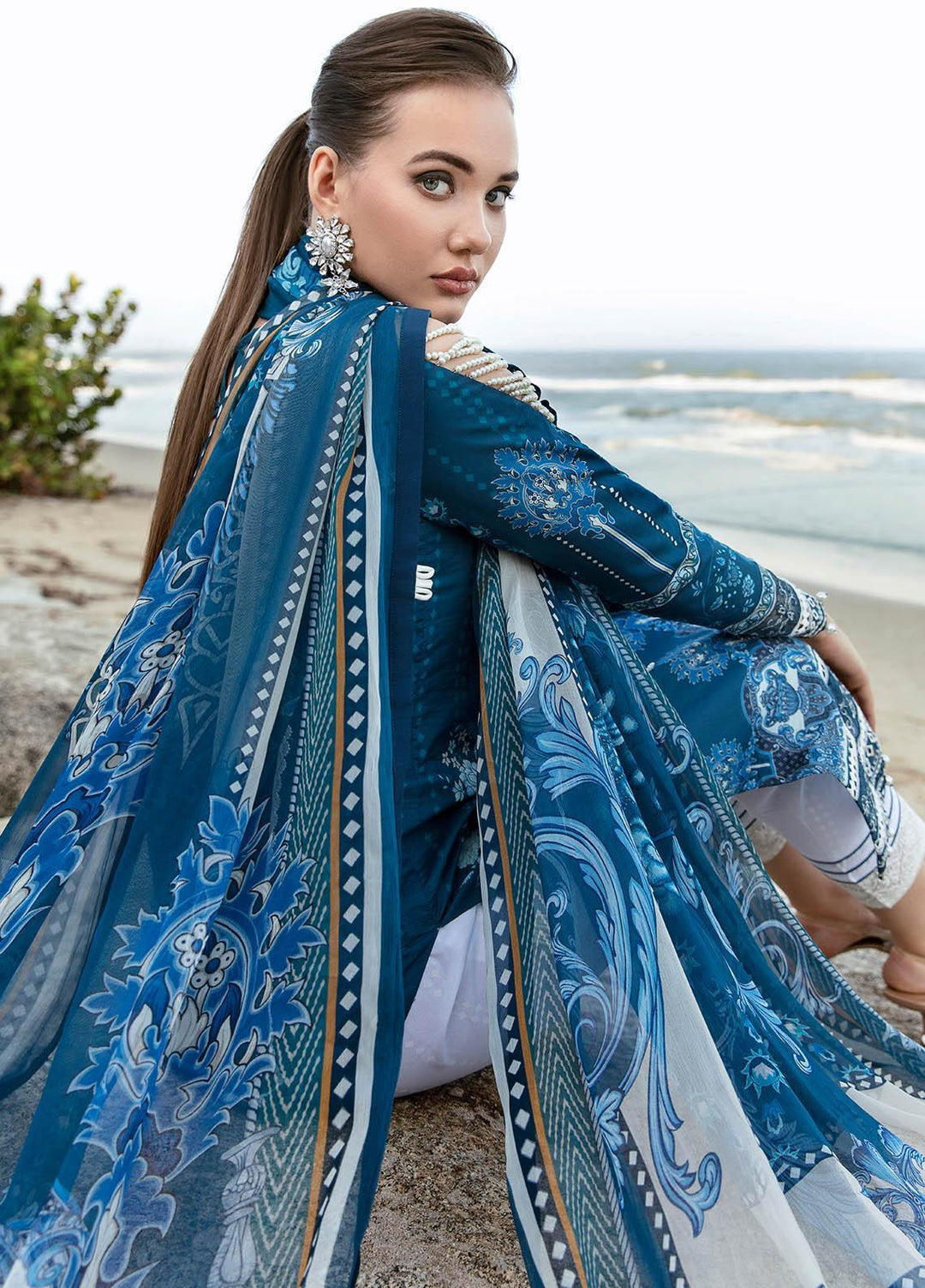 Gulaal Embroidered Lawn Suits Unstitched 3 Piece GL23L 06 Alara - Summer Collection