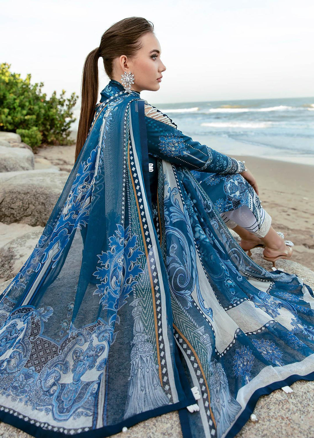 Gulaal Embroidered Lawn Suits Unstitched 3 Piece GL23L 06 Alara - Summer Collection