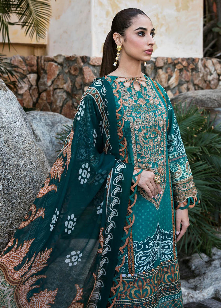 Gulaal Embroidered Lawn Suits Unstitched 3 Piece GL23L 07 Neena - Summer Collection