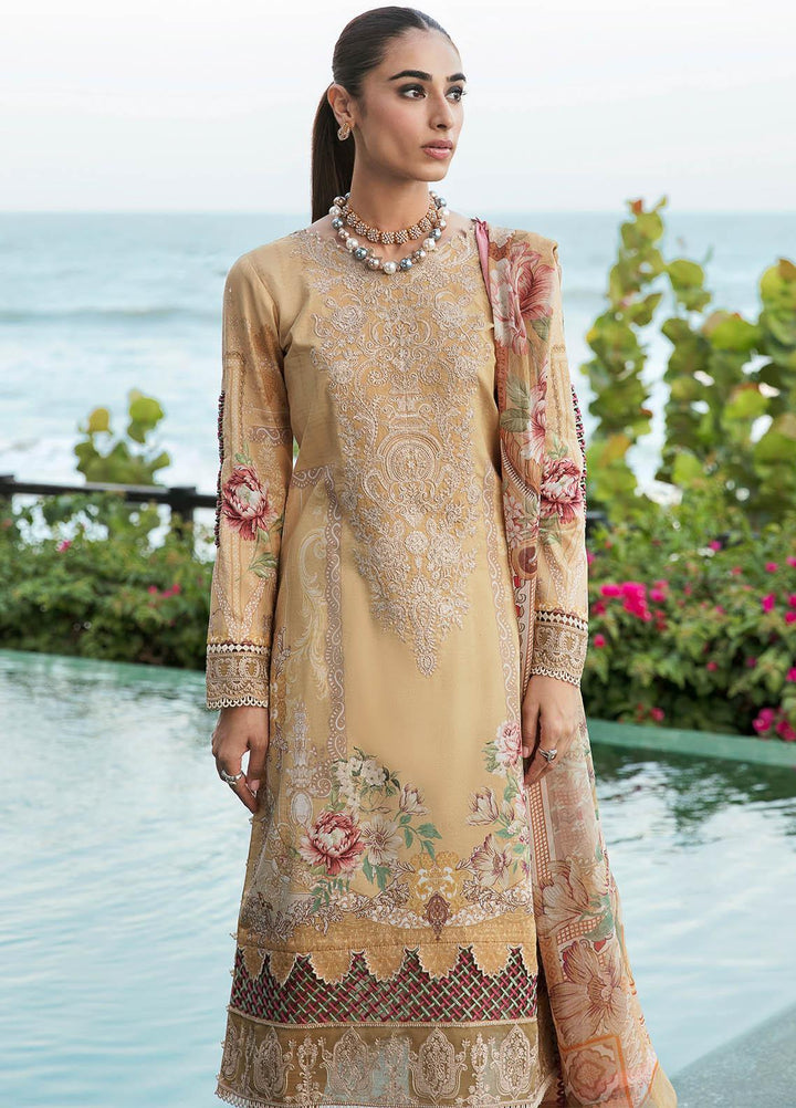 Gulaal Embroidered Lawn Suits Unstitched 3 Piece GL23L 08 Ruhab - Summer Collection