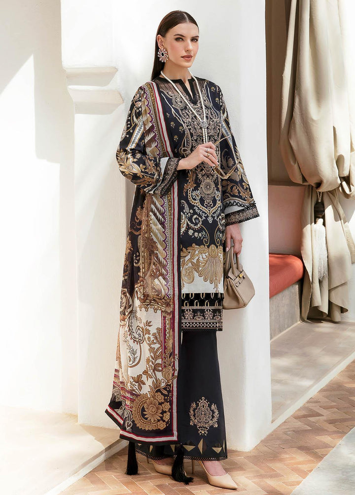 Gulaal Embroidered Lawn Suits Unstitched 3 Piece GL23L 09 Naira - Summer Collection
