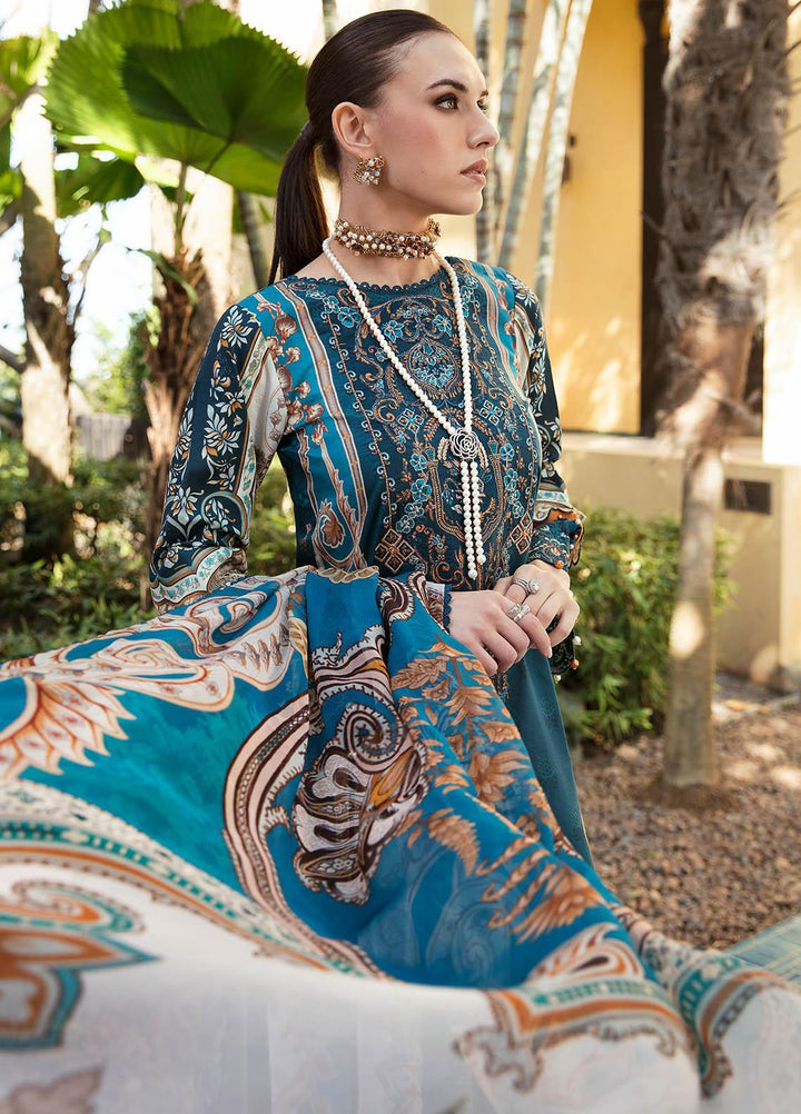Gulaal Embroidered Lawn Suits Unstitched 3 Piece GL23L 11 Mariya - Summer Collection