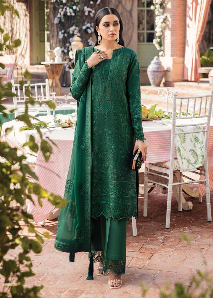 Gulaal Embroidered Lawn Suits Unstitched 3 Piece GL22LL 01 Amelia - Luxury Collection