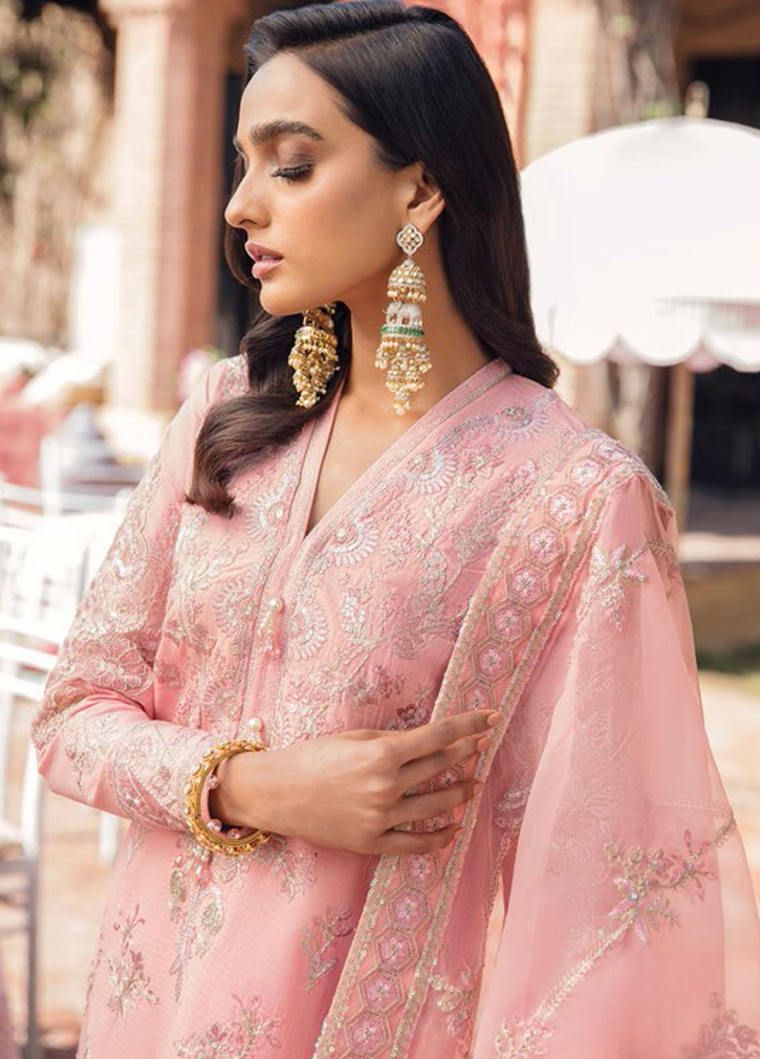 Gulaal Embroidered Lawn Suits Unstitched 3 Piece GL22LL 02 Nina - Luxury Collection