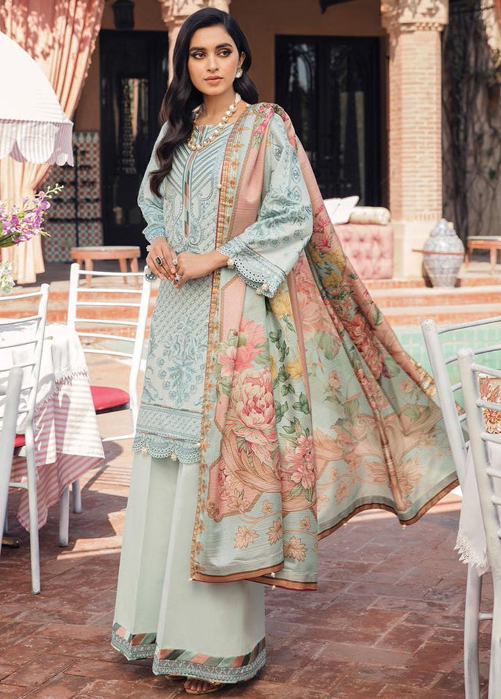 Gulaal Embroidered Lawn Suits Unstitched 3 Piece GL22LL 05 Aneeta - Luxury Collection