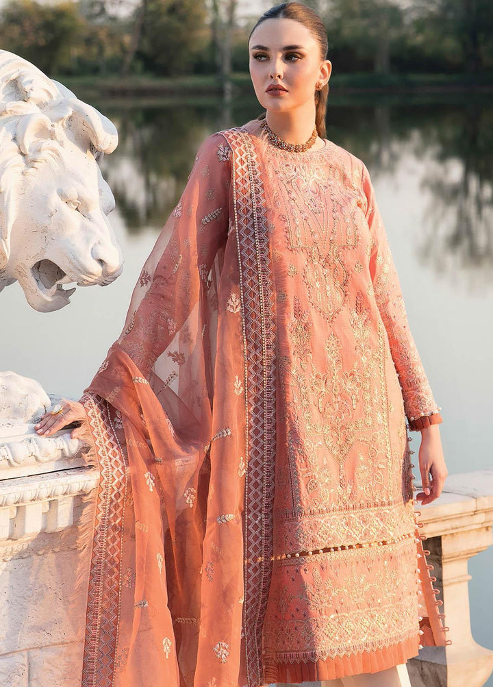 Gulaal Embroidered Lawn Suits Unstitched 3 Piece GL23LL 07 Rameen - Luxury Collection
