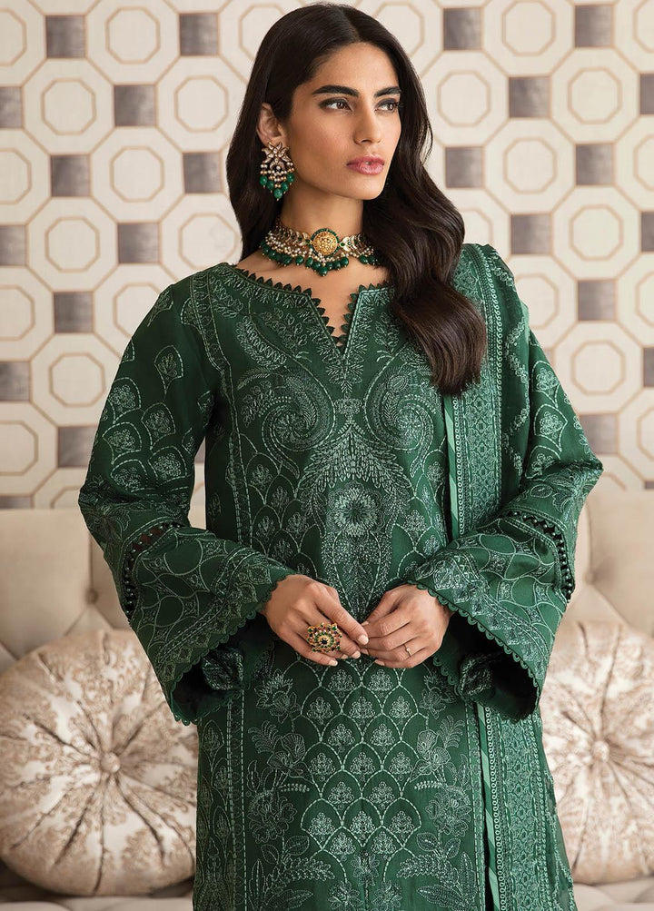 Gulaal Embroidered Lawn Suits Unstitched 3 Piece GL23LL 08 Anisah - Luxury Collection