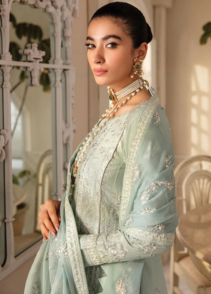 Gulaal Embroidered Lawn Suits Unstitched 3 Piece GL23LL-V2 D-04 Ivaana - Luxury Collection