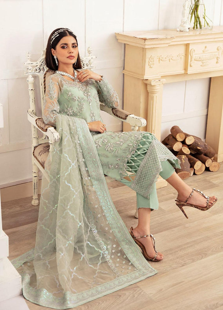 Gulaal Pret Luxury Organza 4 Piece Suit GL-LP-V2-09 Juliette