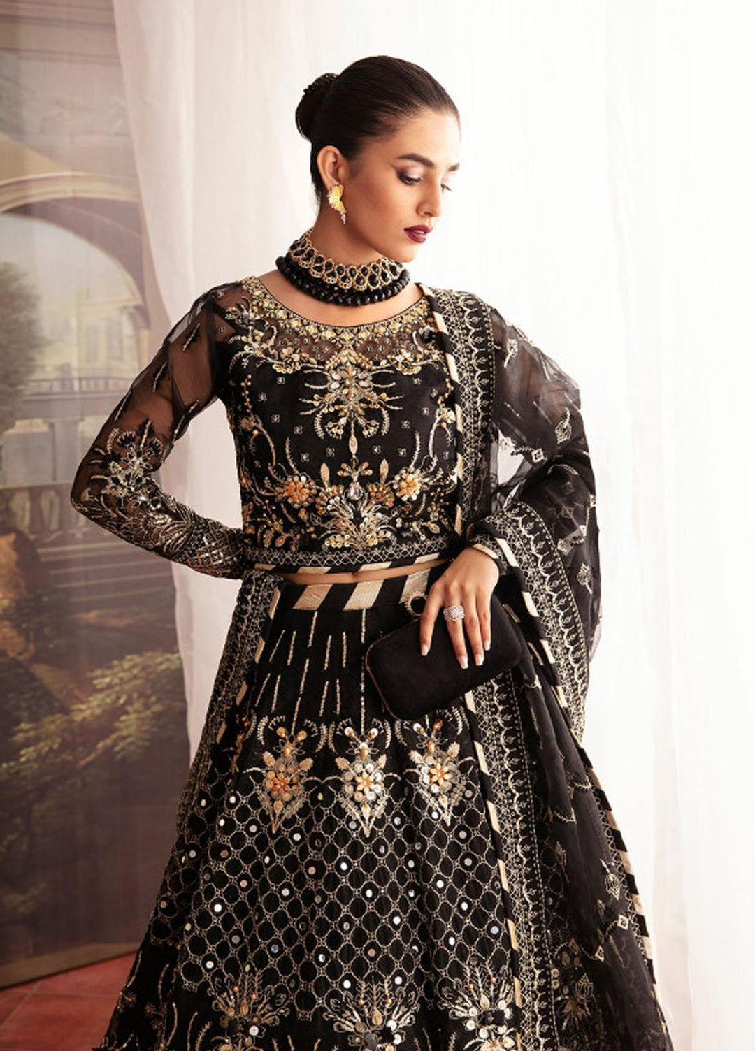 Gulaal Pret Luxury Organza 4 Piece Suit GL-LP-V2-13 Stella