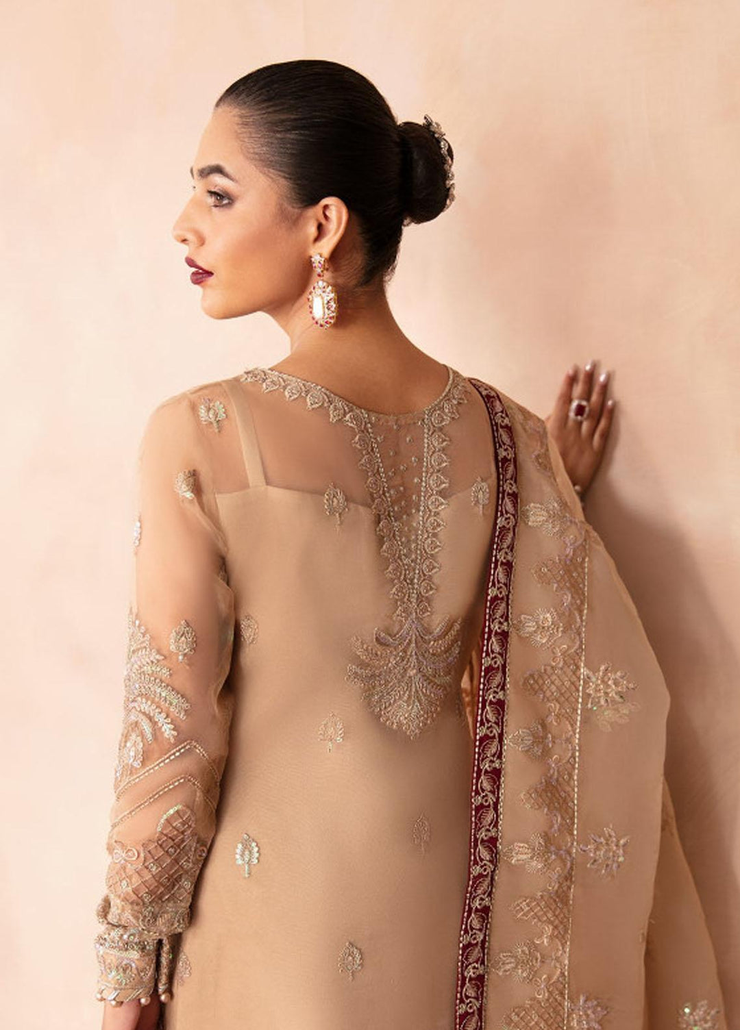 Gulaal Pret Luxury Organza 4 Piece Suit GL-LP-V2-14 Emilia