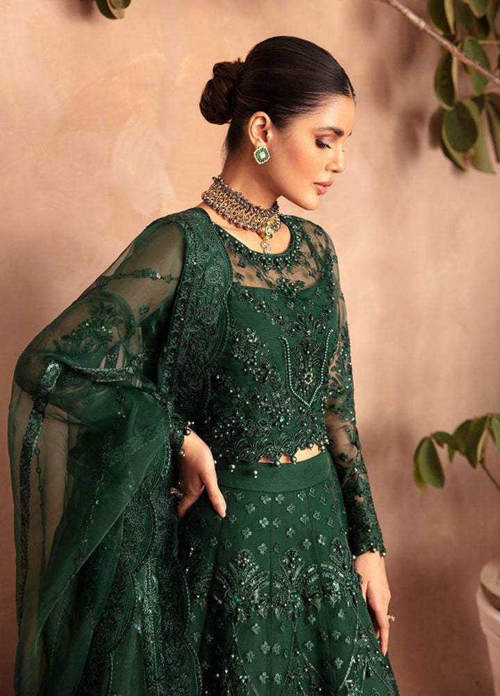 Gulaal Pret Luxury Organza 4 Piece Suit GL-LP-V2-18 Aurora