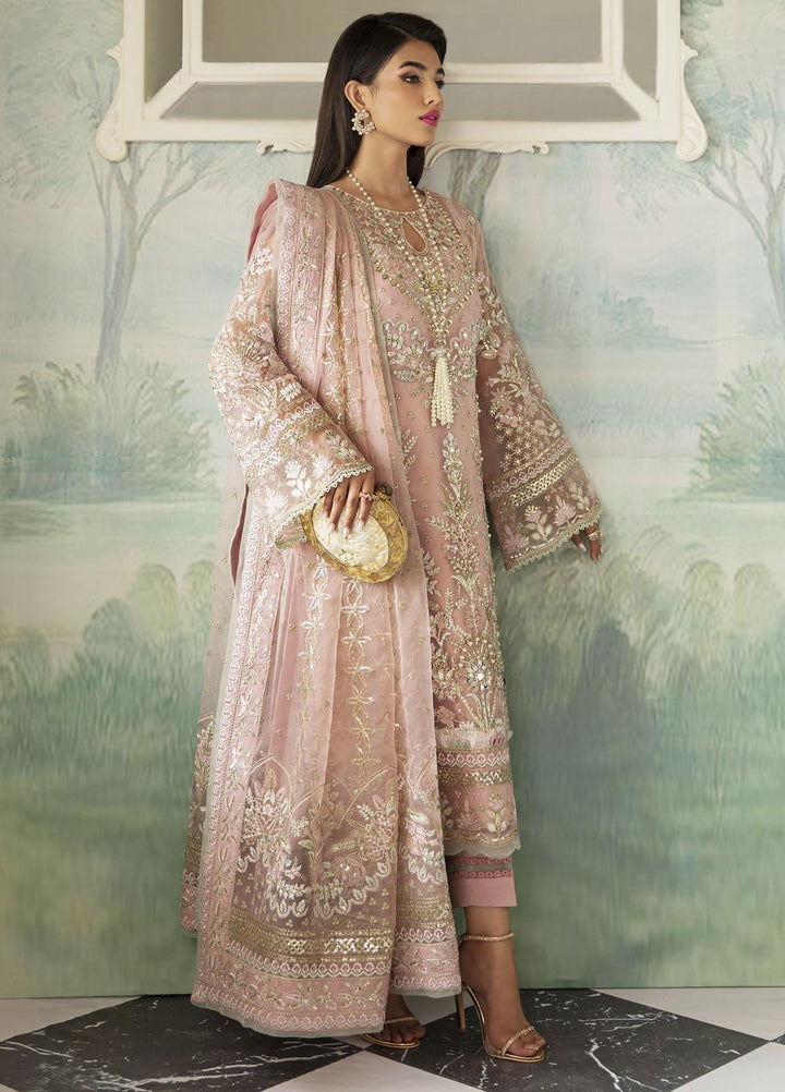 Gulaal Embroidered Organza Suits Unstitched 4 Piece GL23UL-V2 GL-LP-V2-11 Aysel - Luxury Collection