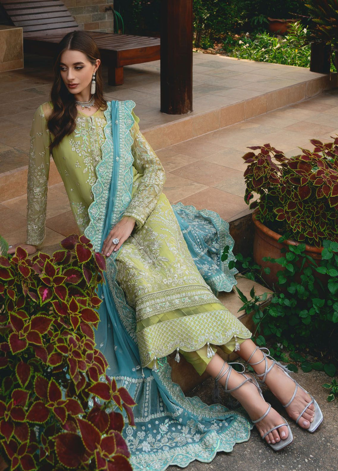Gulaal Pret Embroidered  3 Piece Suit EP-17 Amary