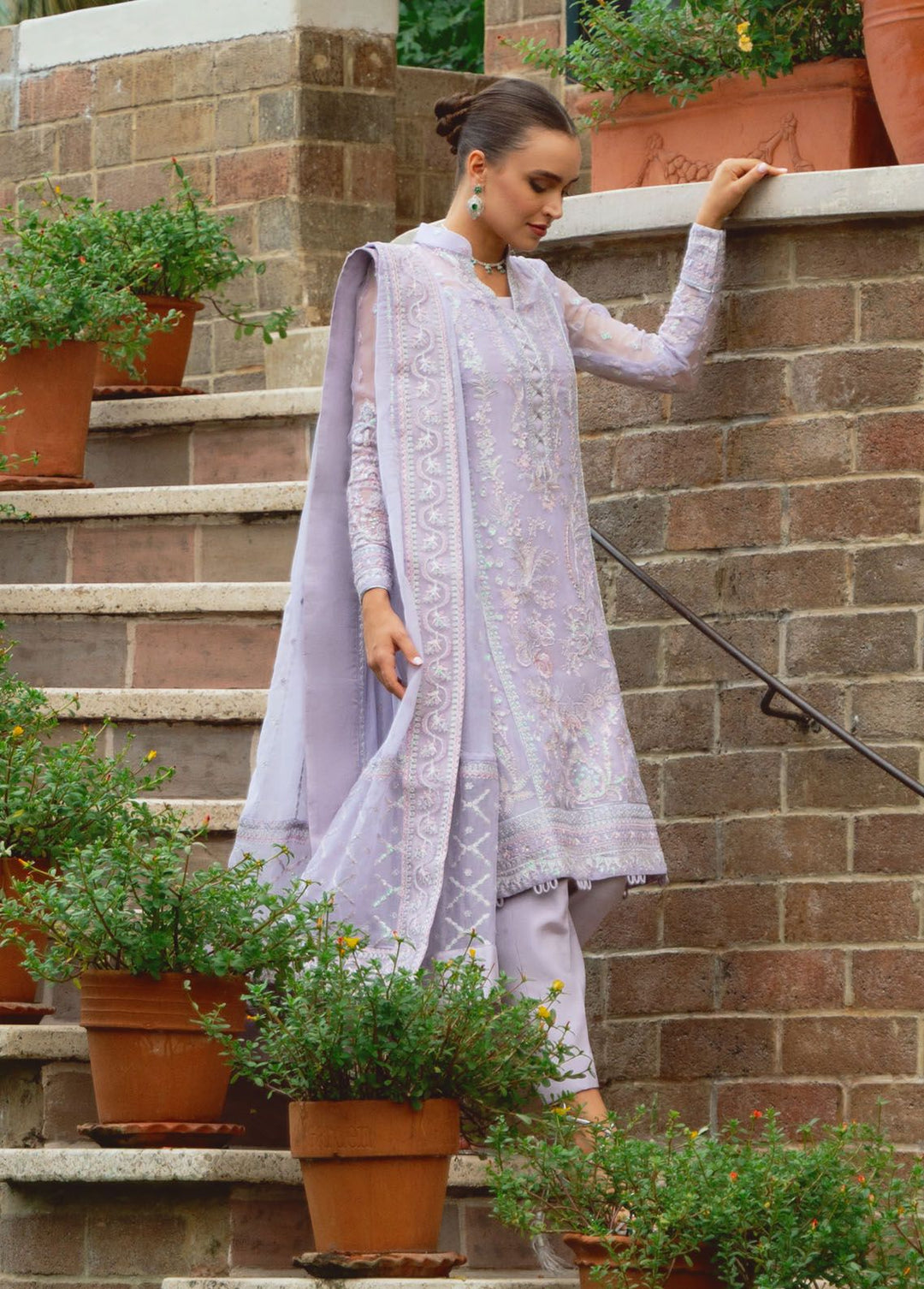 Gulaal Pret Embroidered  3 Piece Suit EP-19 Ariya