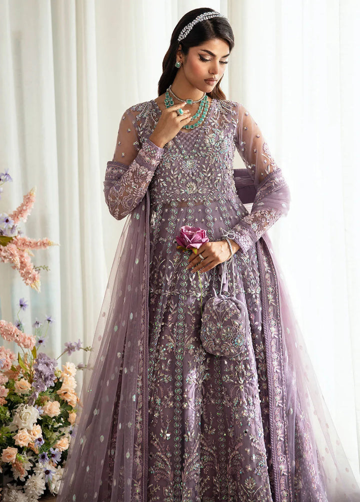 Gulaal Unstitched Embroidered Net 3 Piece Suit LP-34 Zeva