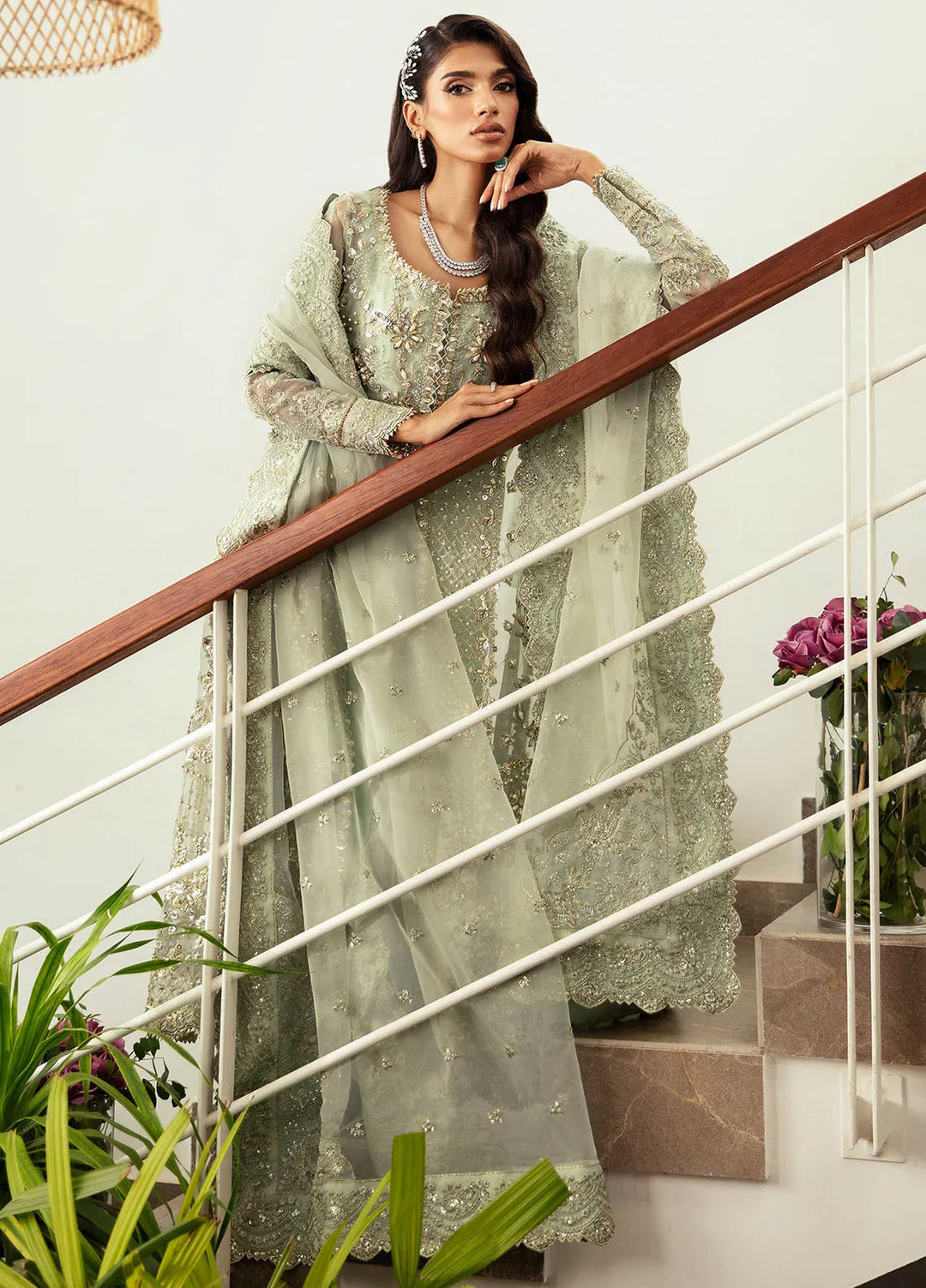 Gulaal Pret Embroidered Organza 3 Piece Suit LP-27 Kalisa