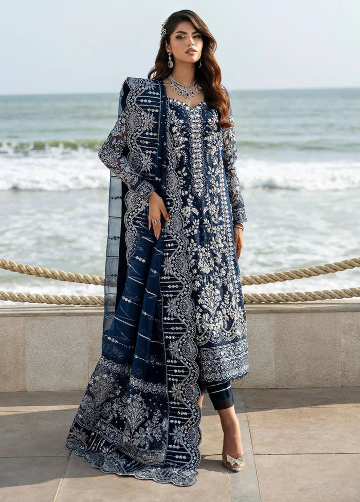 Gulaal Pret Embroidered Organza 3 Piece Suit LP-36 Izar