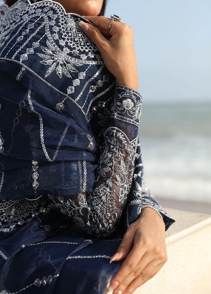 Gulaal Pret Embroidered Organza 3 Piece Suit LP-36 Izar