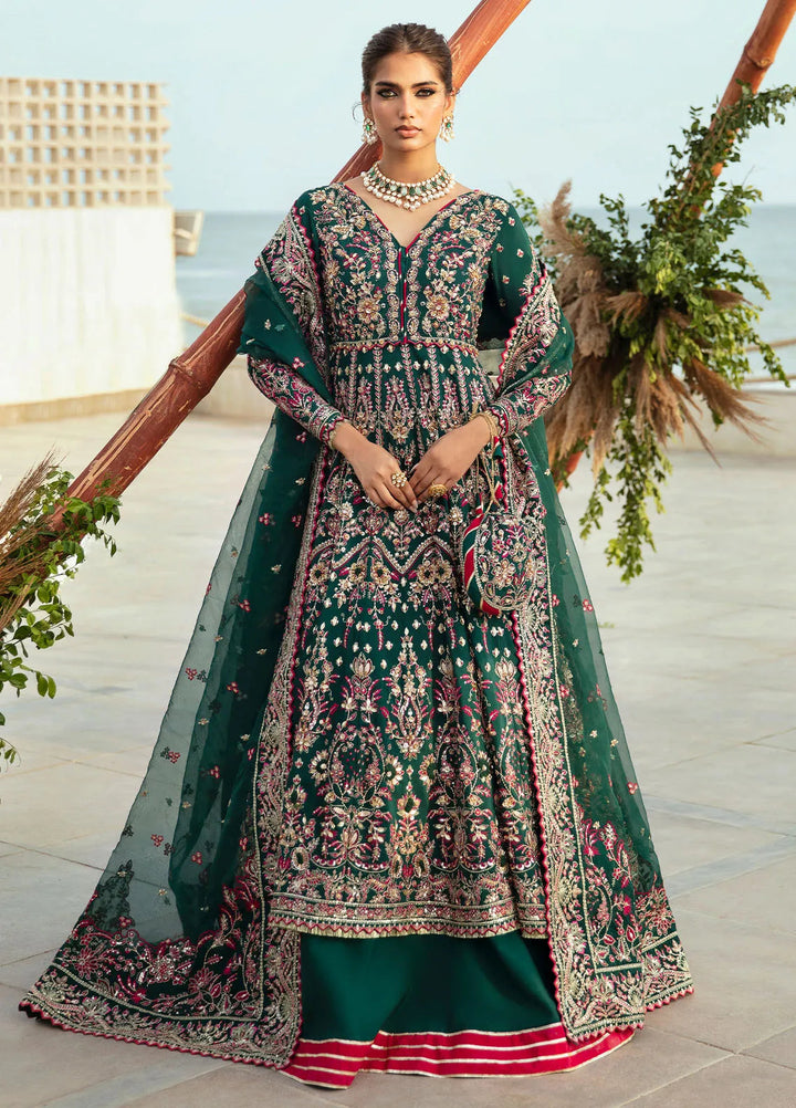 Gulaal Unstitched Embroidered Silk 3 Piece Suit LP-31 Zarla