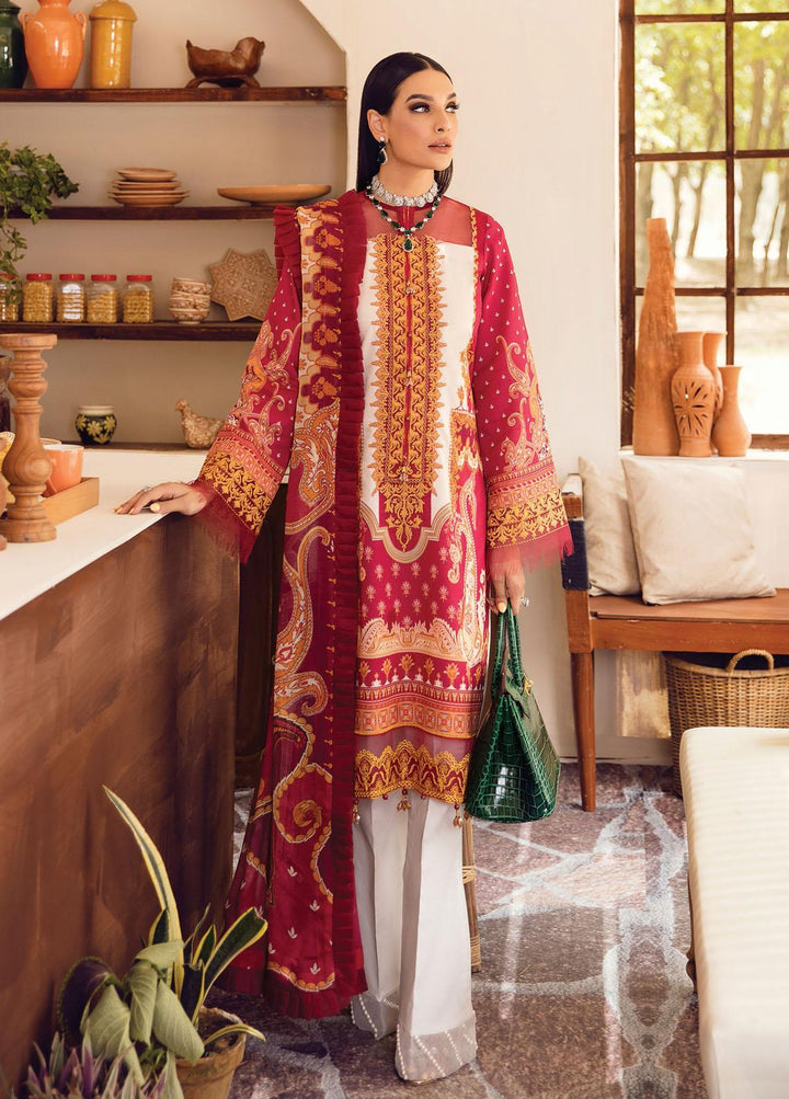 Gulaal Embroidered Lawn Suits Unstitched 3 Piece GL22-S2 07 Sabinah - Summer Collection