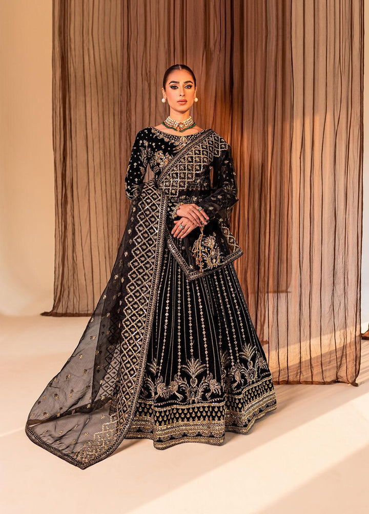 Gulaal Embroidered Velvet Suits Unstitched 3 Piece GL22V 05 NAMAR - Luxury Collection