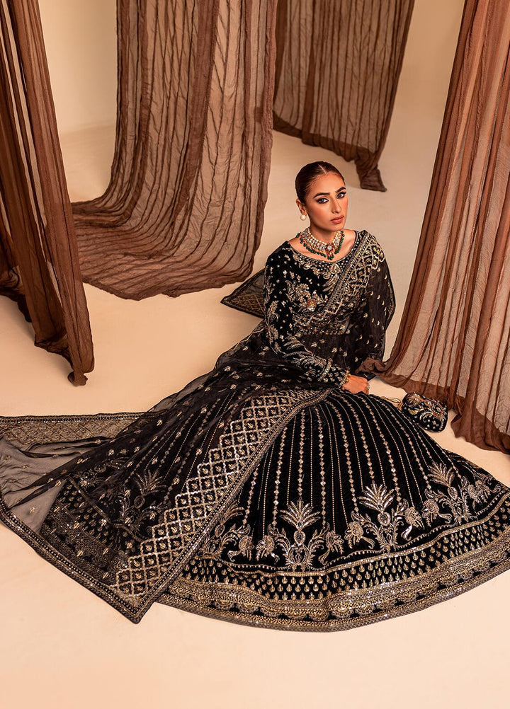 Gulaal Embroidered Velvet Suits Unstitched 3 Piece GL22V 05 NAMAR - Luxury Collection