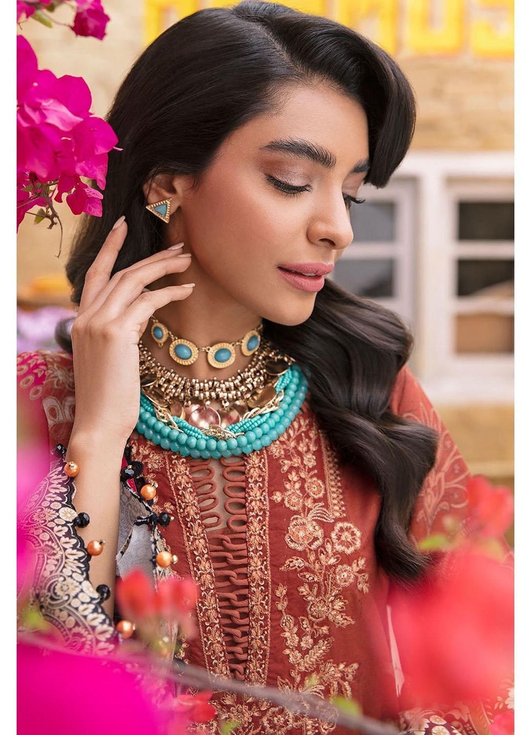 Gulaal Embroidered Lawn Suits Unstitched 3 Piece GL23UL D-03 Valeria - Summer Collection