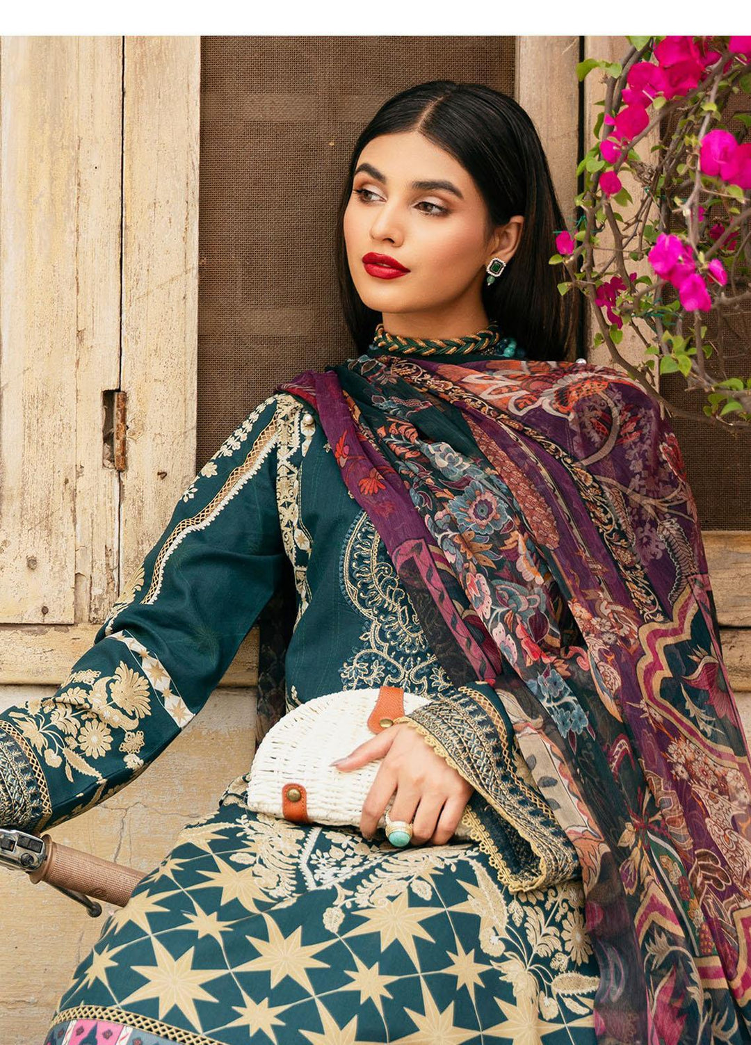 Gulaal Embroidered Lawn Suits Unstitched 3 Piece GL23UL D-06 Eliana - Summer Collection