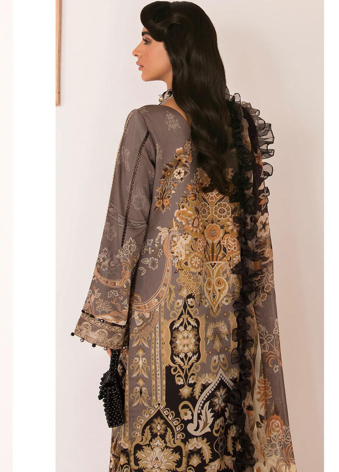 Gulaal Embroidered Lawn Suits Unstitched 3 Piece GL23UL D-07 Adela - Summer Collection